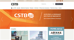 Desktop Screenshot of cstb.fr